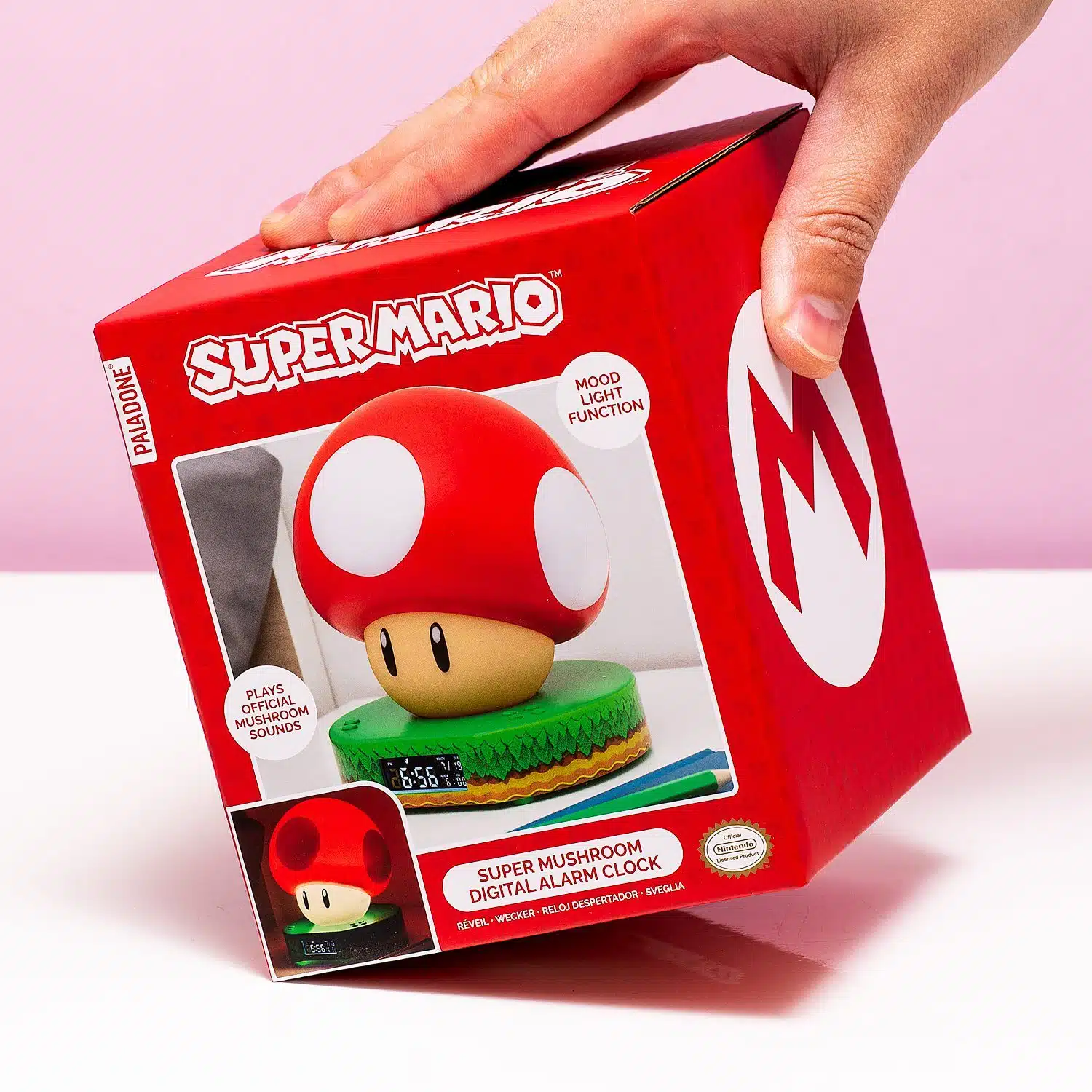 Nintendo Super Mario Bros Super Mushroom Wecker