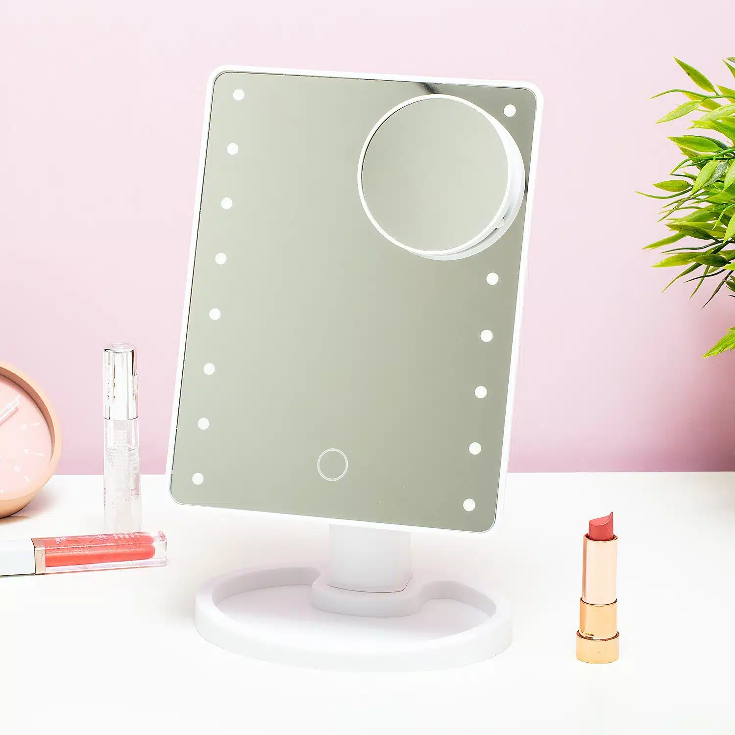Schminkspiegel mit Beleuchtung