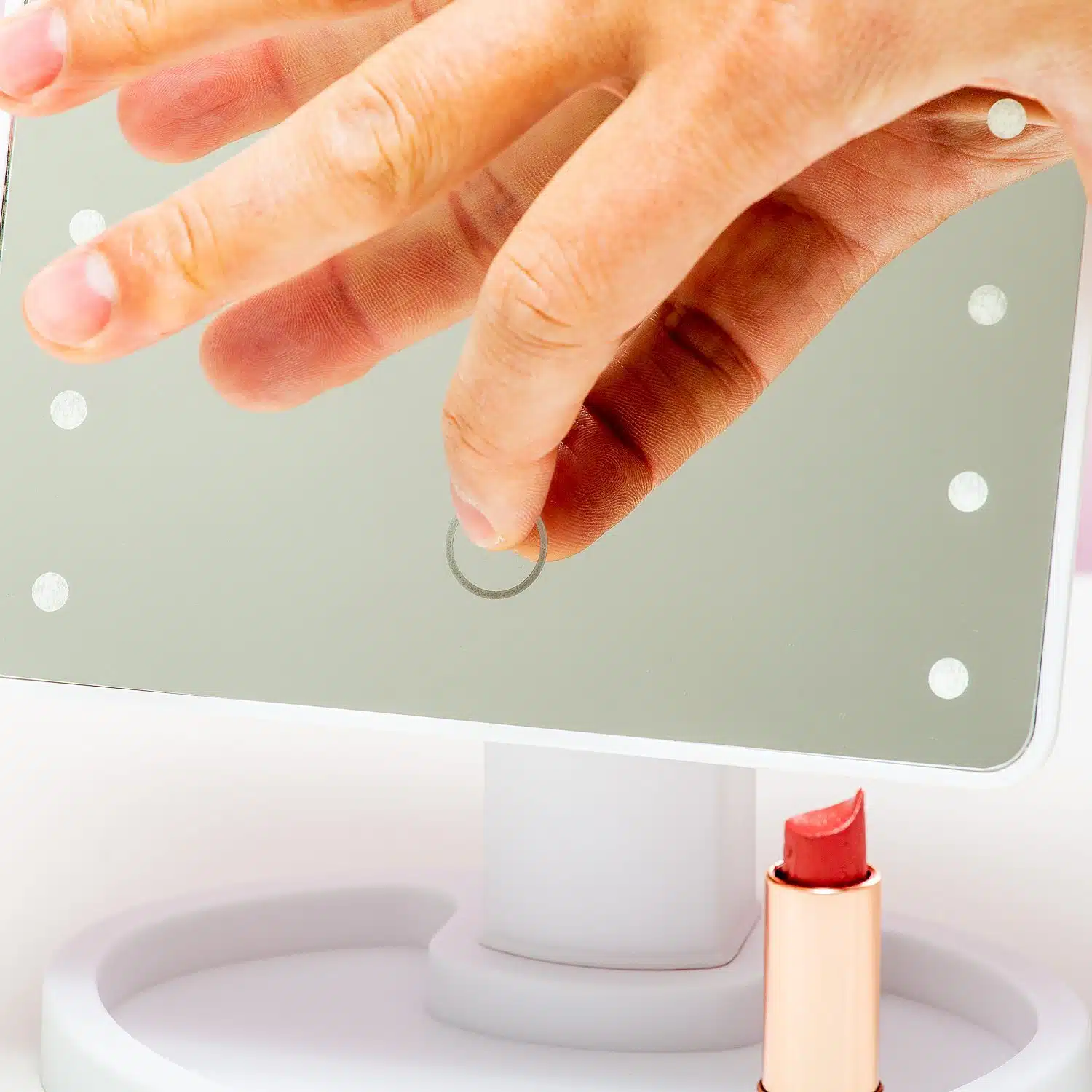 Schminkspiegel mit Beleuchtung