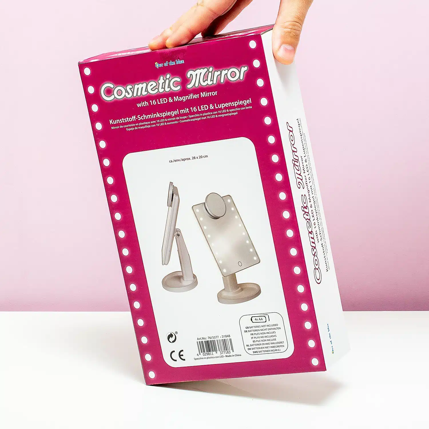 Schminkspiegel mit Beleuchtung