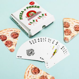 Pizza-Kartenspiel