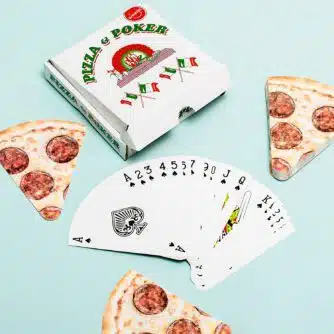 Pizza-Kartenspiel