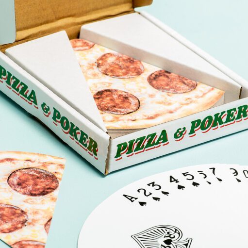 Pizza-Kartenspiel