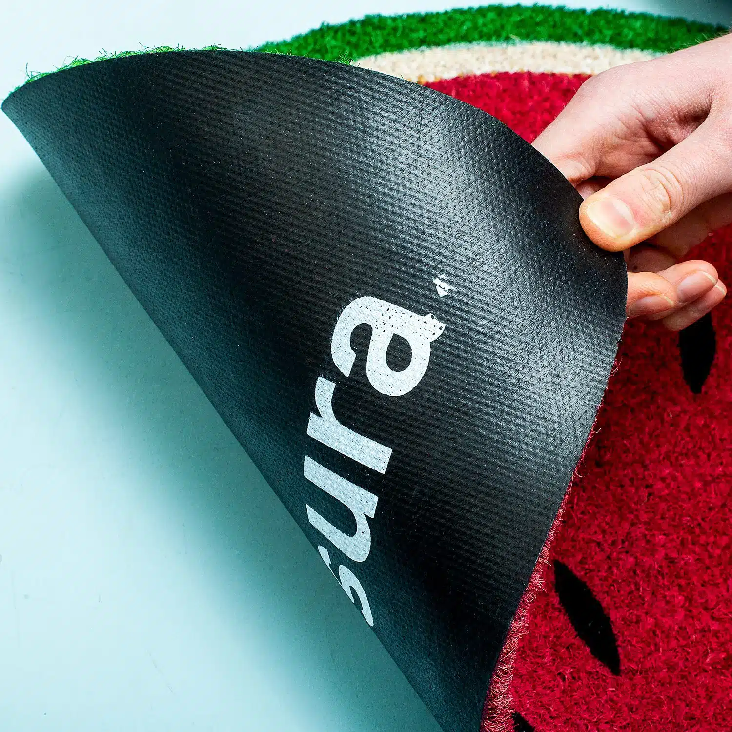 Wassermelonen-Fußmatte