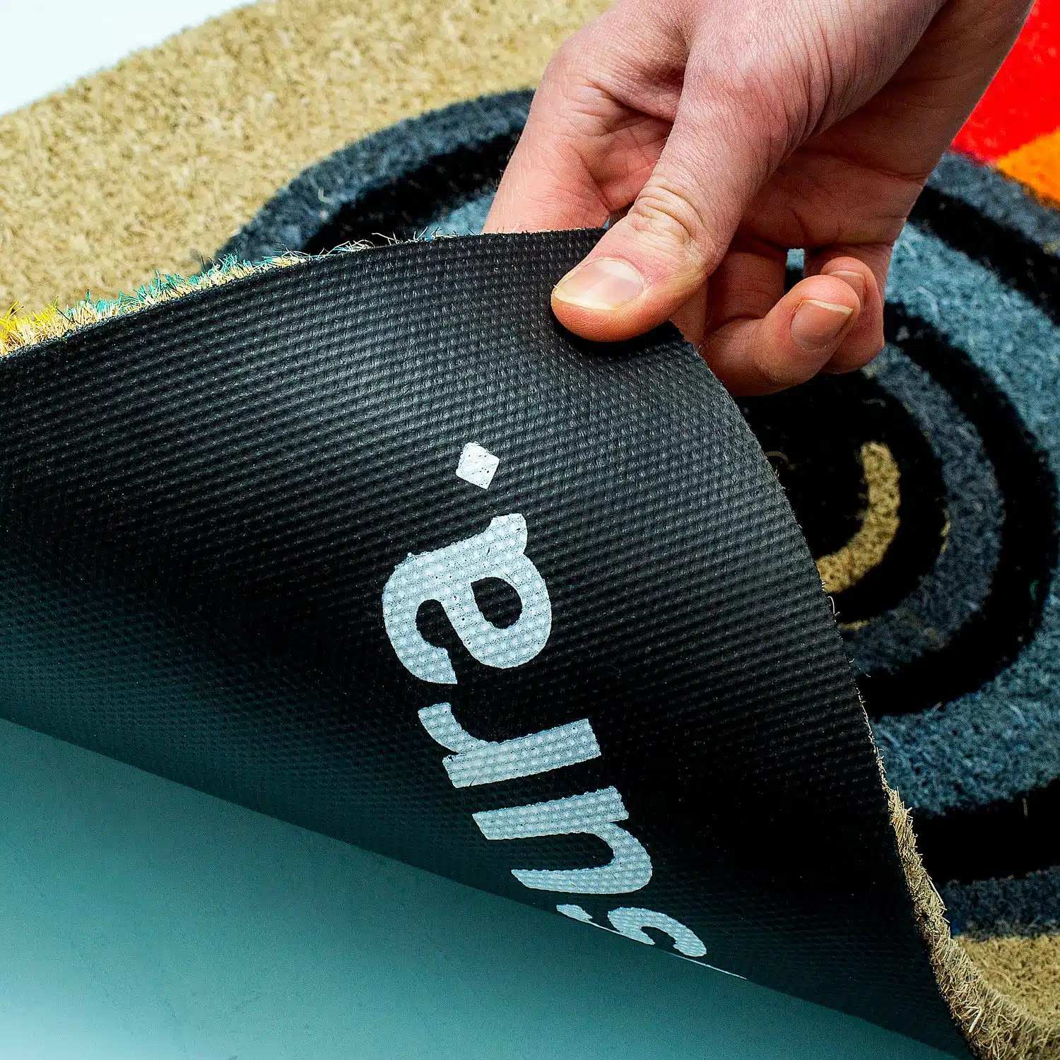 Retro-Kamera-Fußmatte