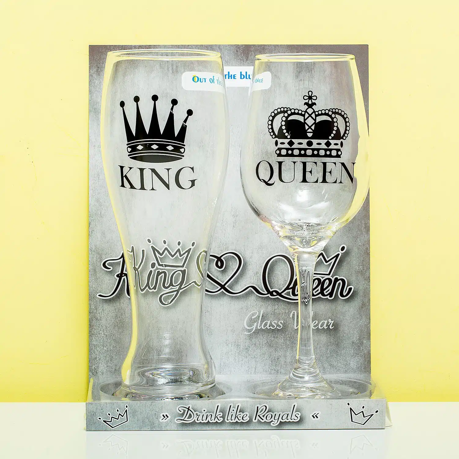 King & Queen Glasset