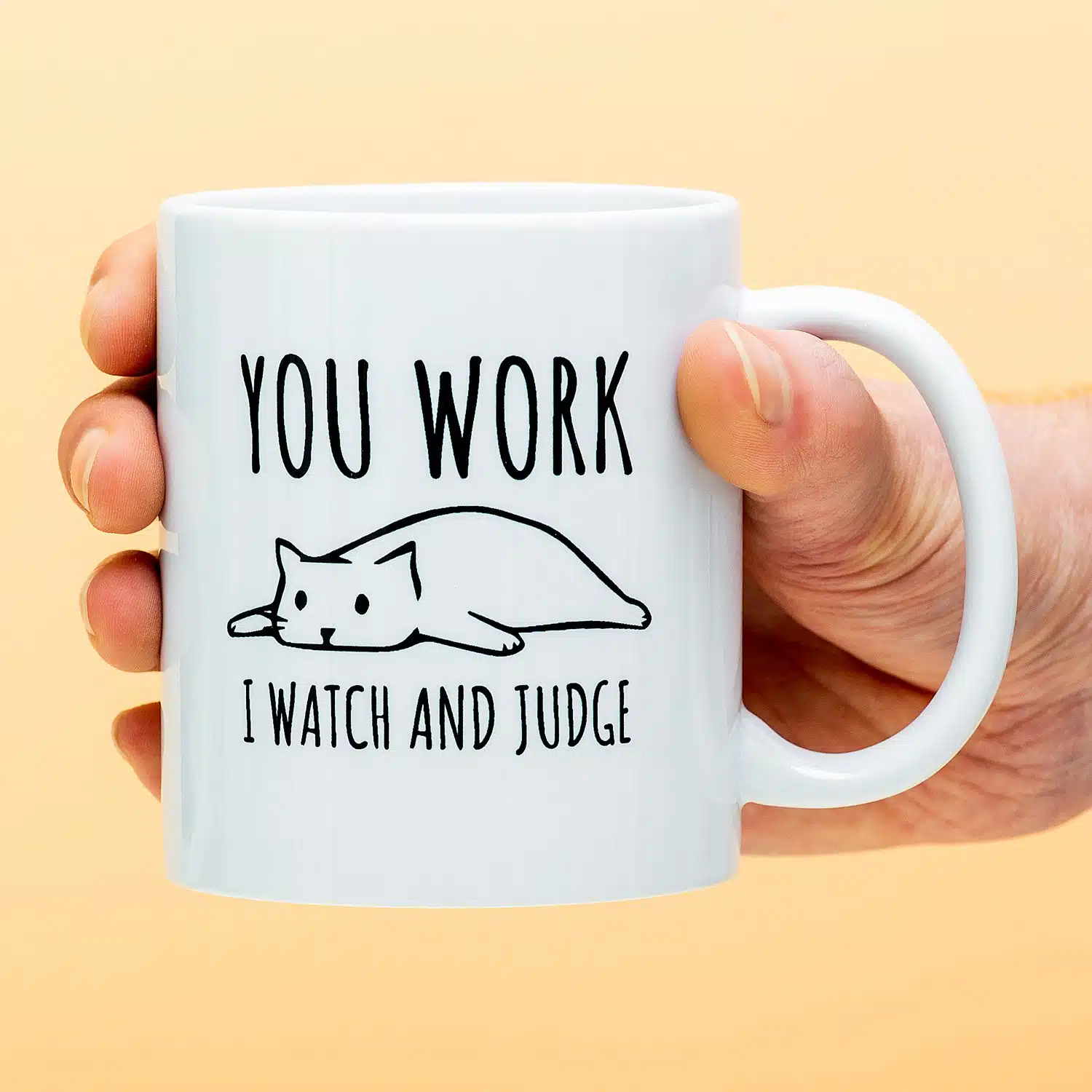 Tasse You Work I Watch