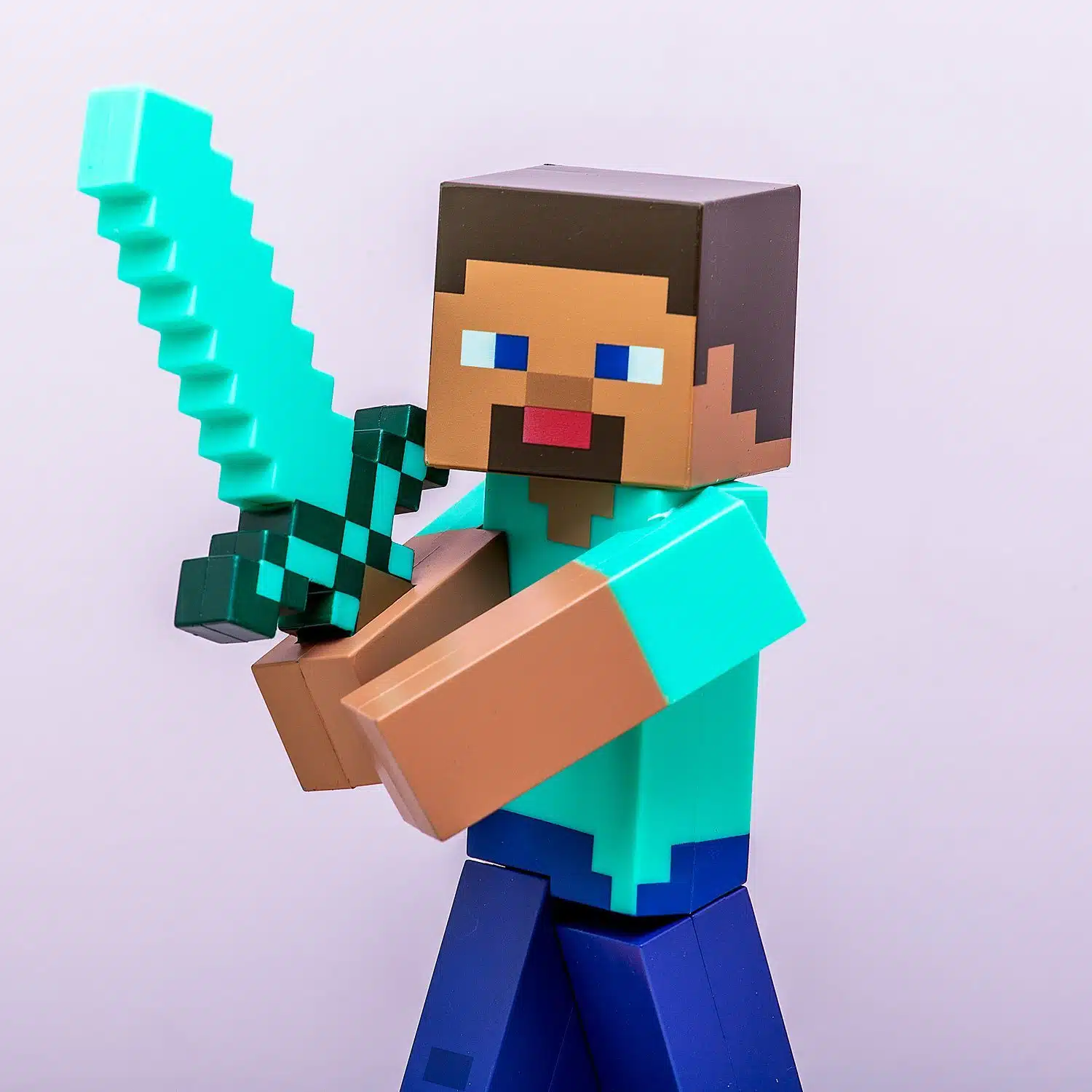 Minecraft Diorama-Lampe