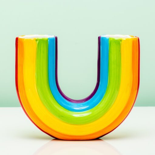 Regenbogenvase