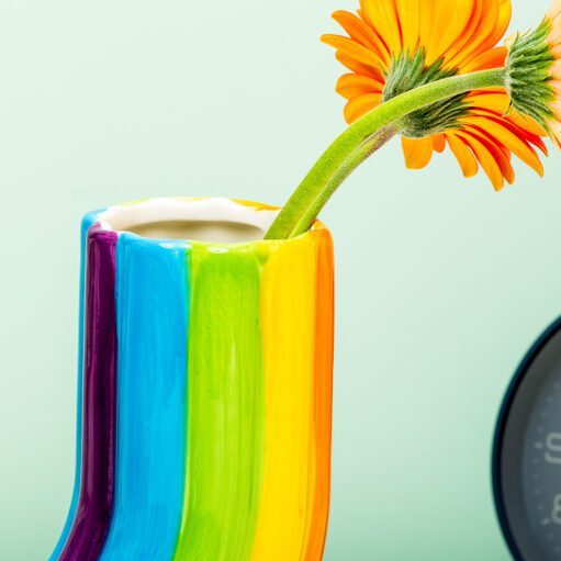 Regenbogenvase