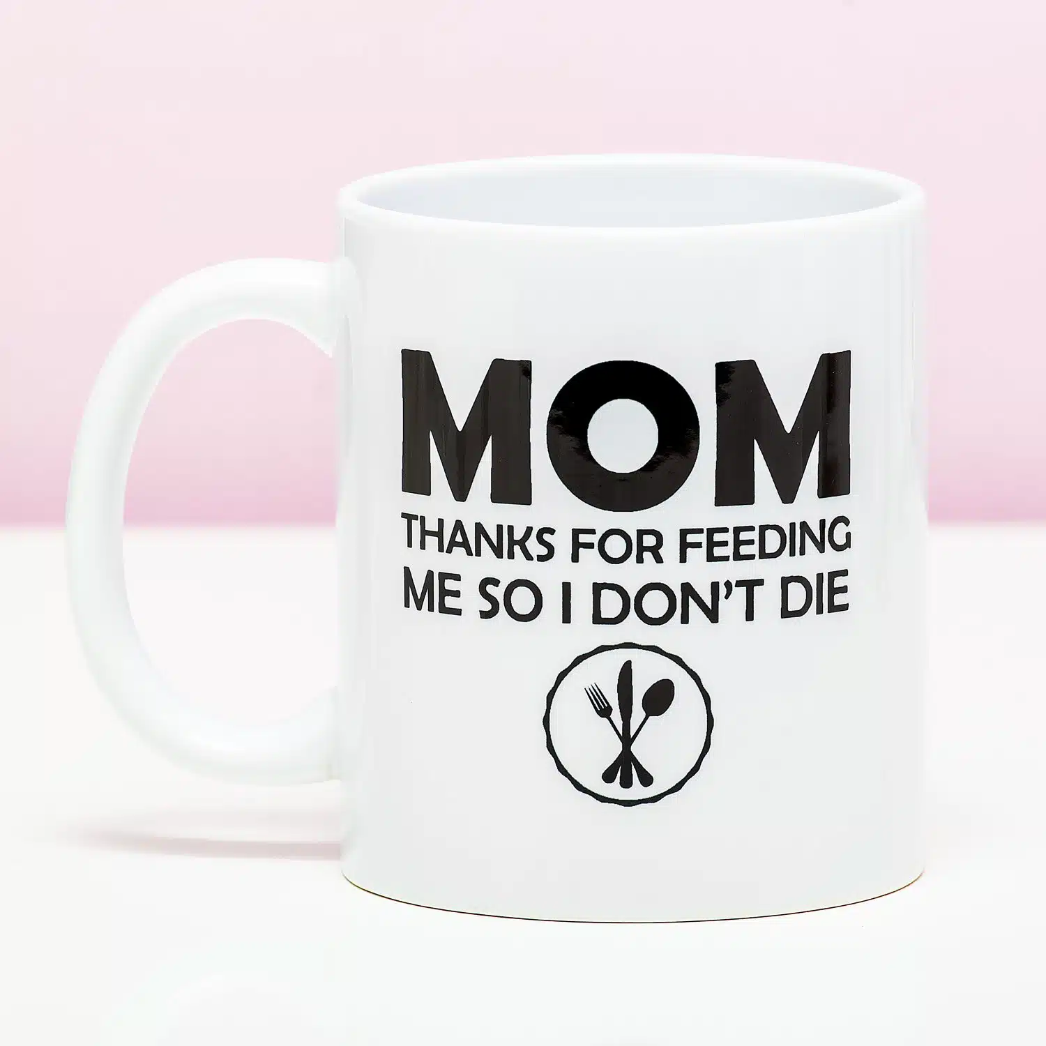 Tasse Mom Thanks For Feeding Me