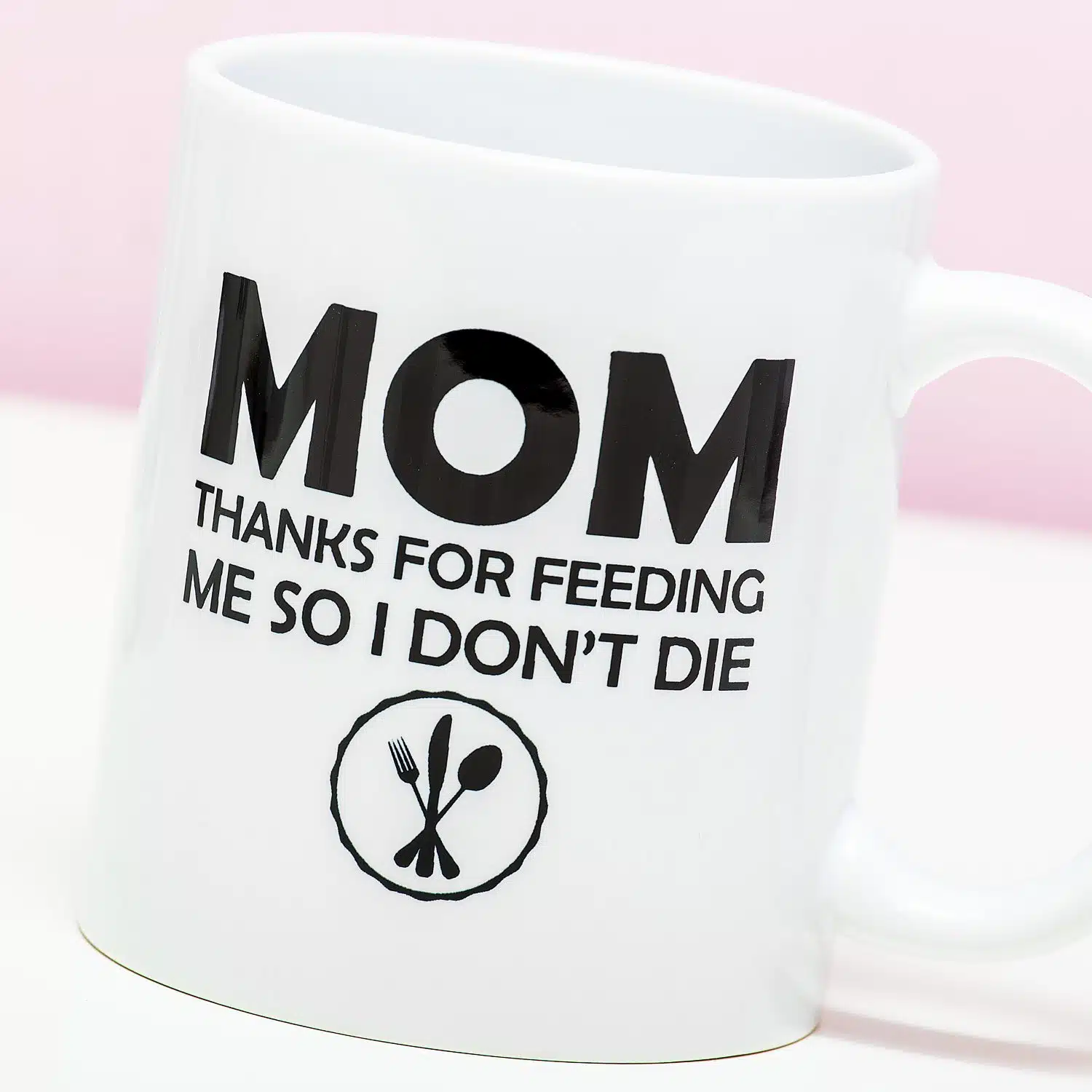Tasse Mom Thanks For Feeding Me