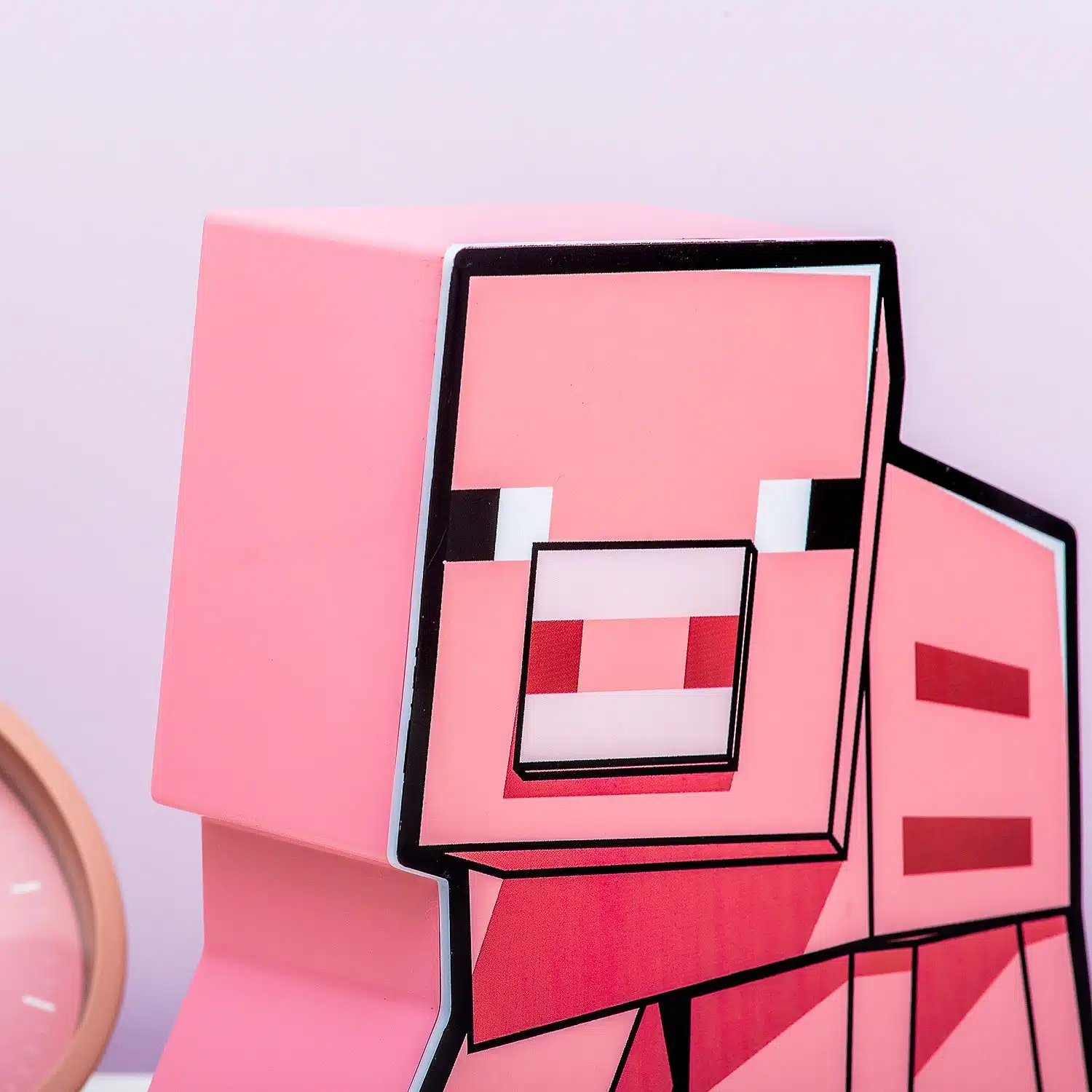 Minecraft Pig Box Lampe