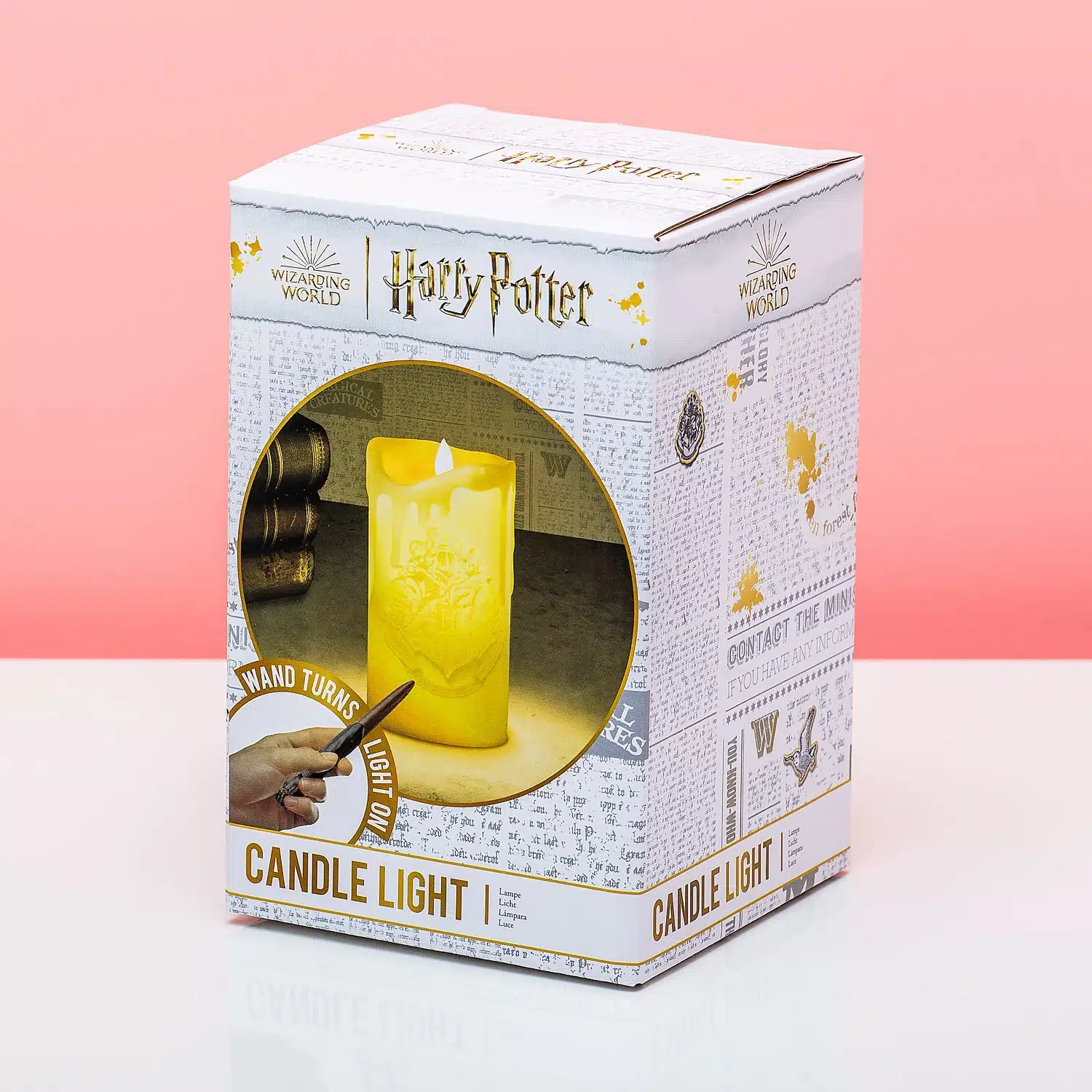 Harry Potter Zauberkerze mit Zauberstab