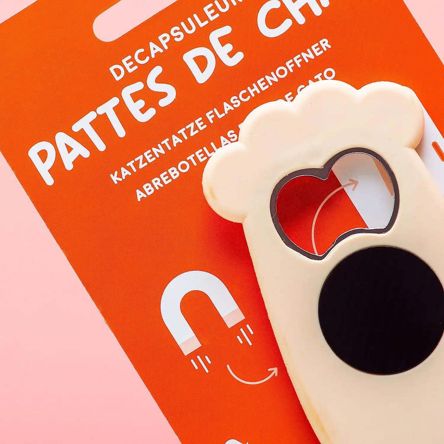 Magnetischer Katzenpfoten-Flaschenöffner