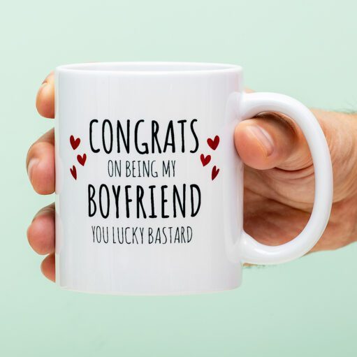 Tasse Congrats On Being My Boyfriend
