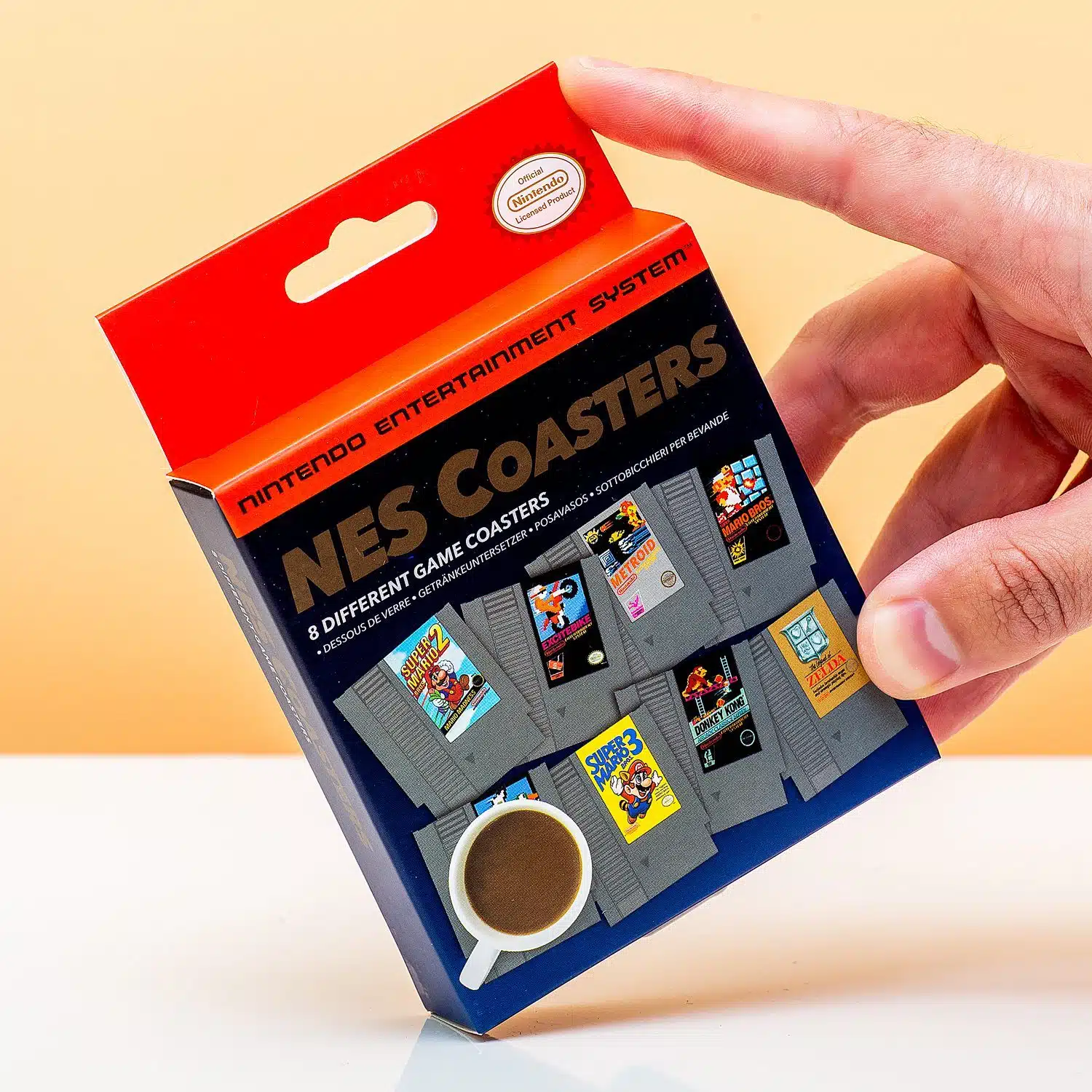 Nintendo NES Untersetzer (8er-Set)