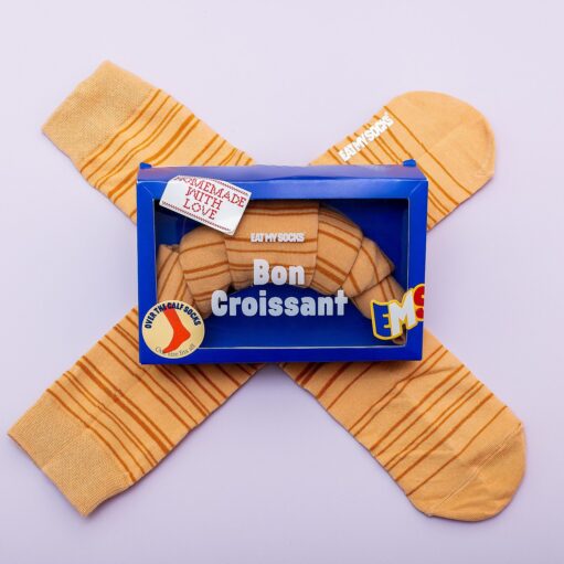 Croissant-Socken