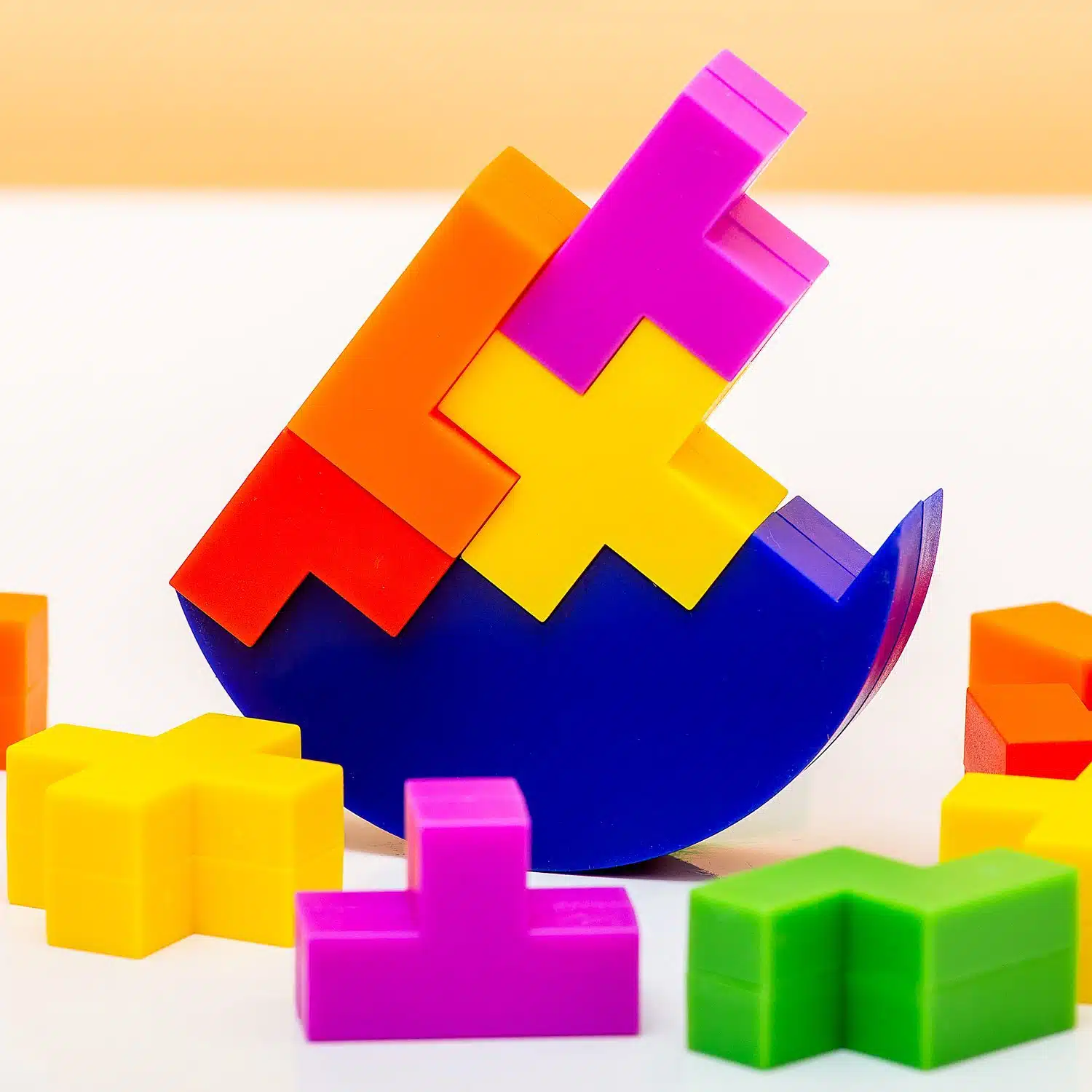 Retro-Spiel Stapelspiel