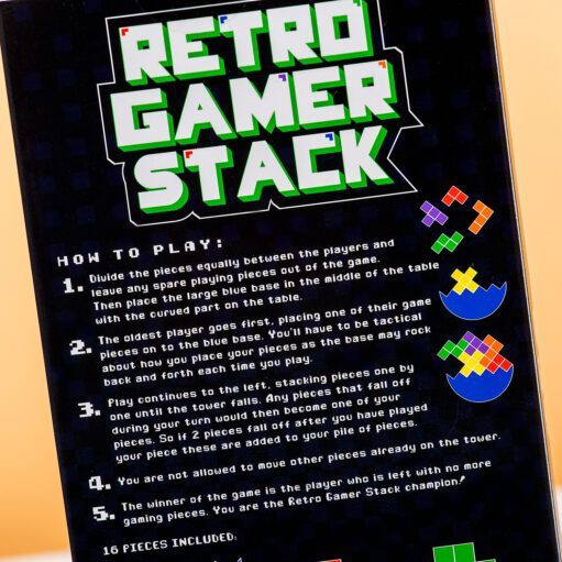 Retro-Spiel Stapelspiel