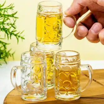 Bierkrug Schnapsgläser (4er-Set)