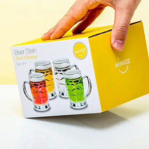 Bierkrug Schnapsgläser (4er-Set)
