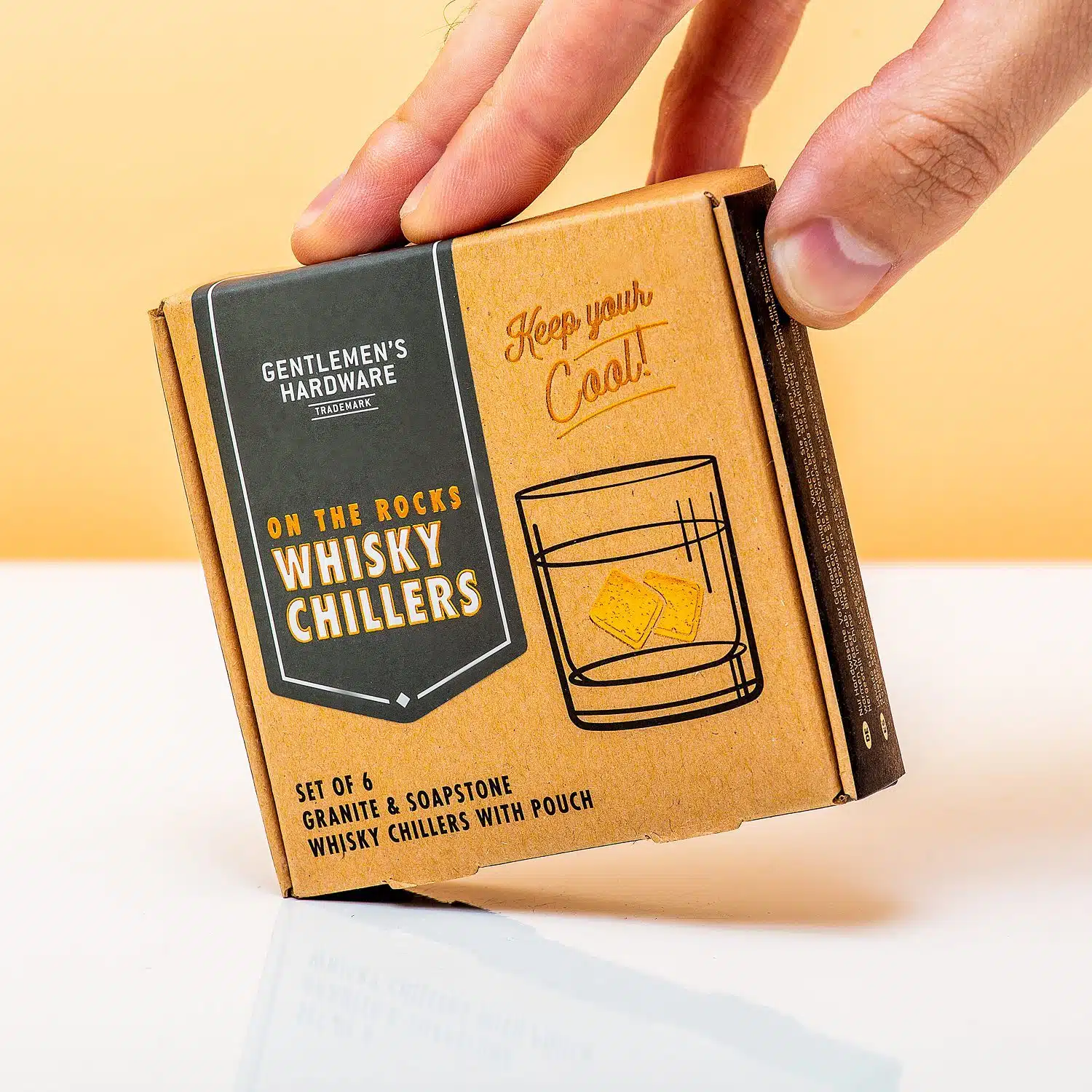 Whiskey Chillers Eiswürfel (6er Set)