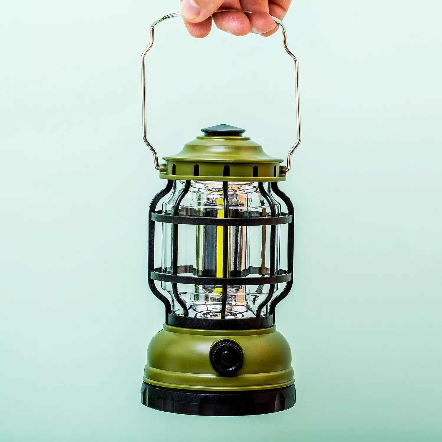 Geführte Campinglaterne