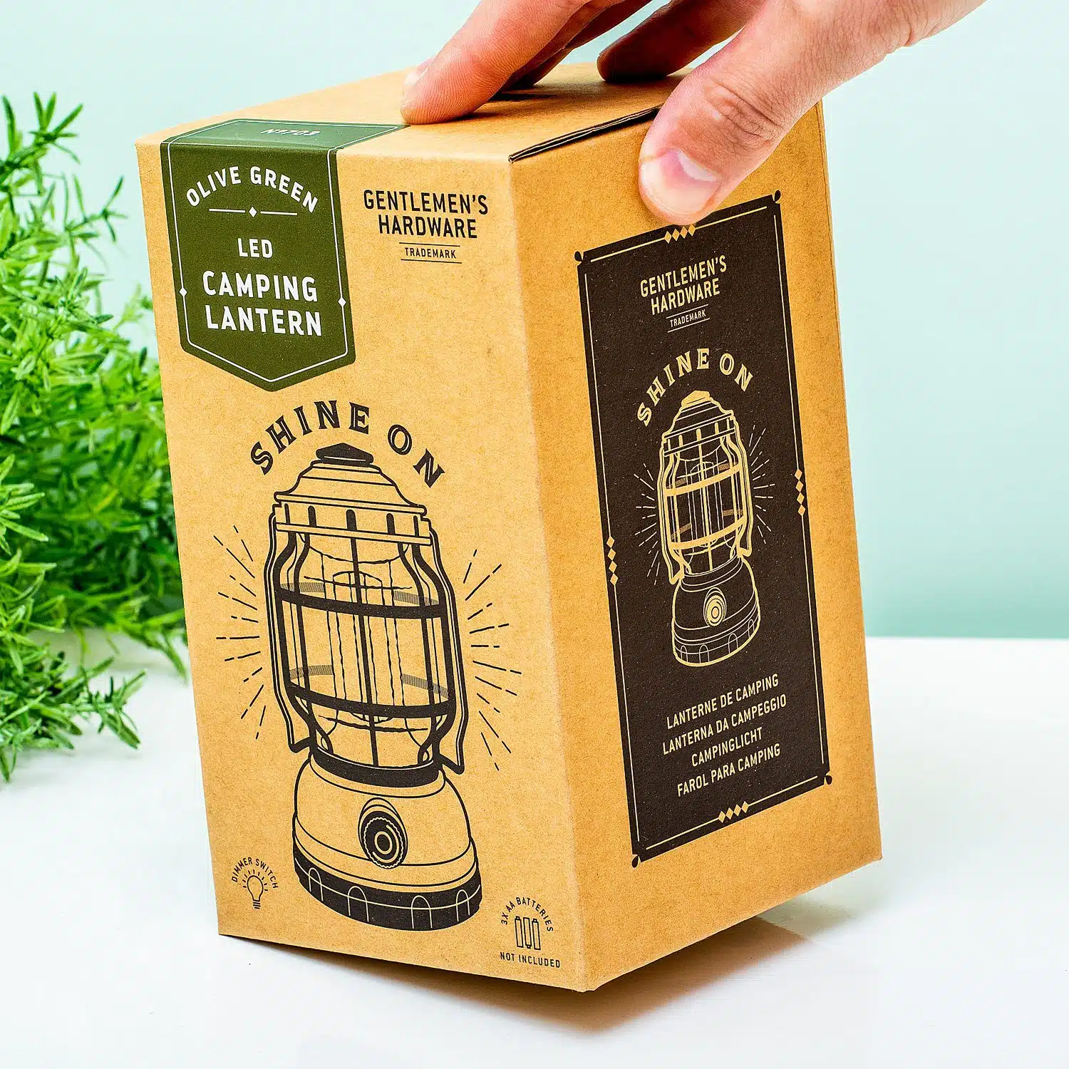 Geführte Campinglaterne