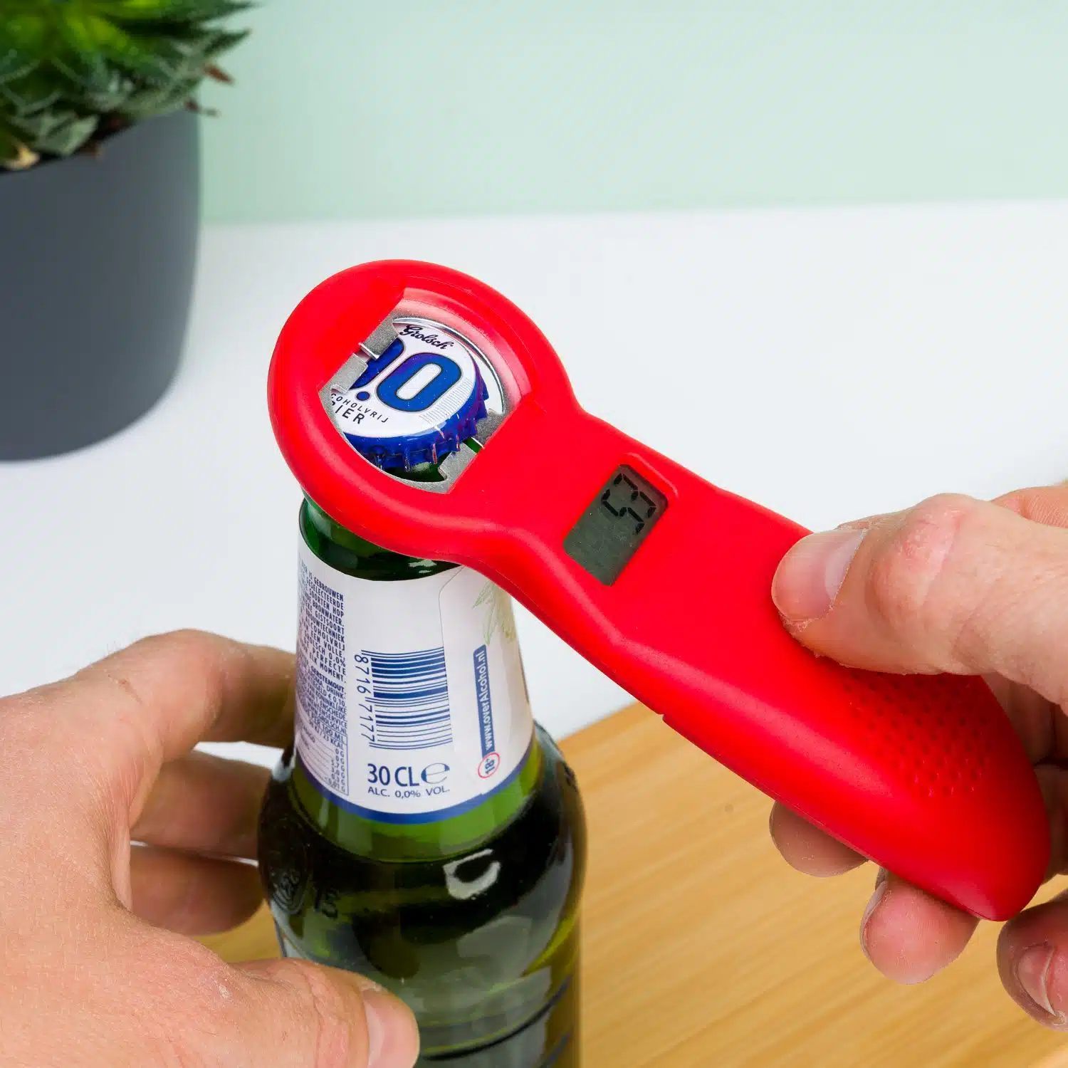 Flaschenöffner mit Zähler