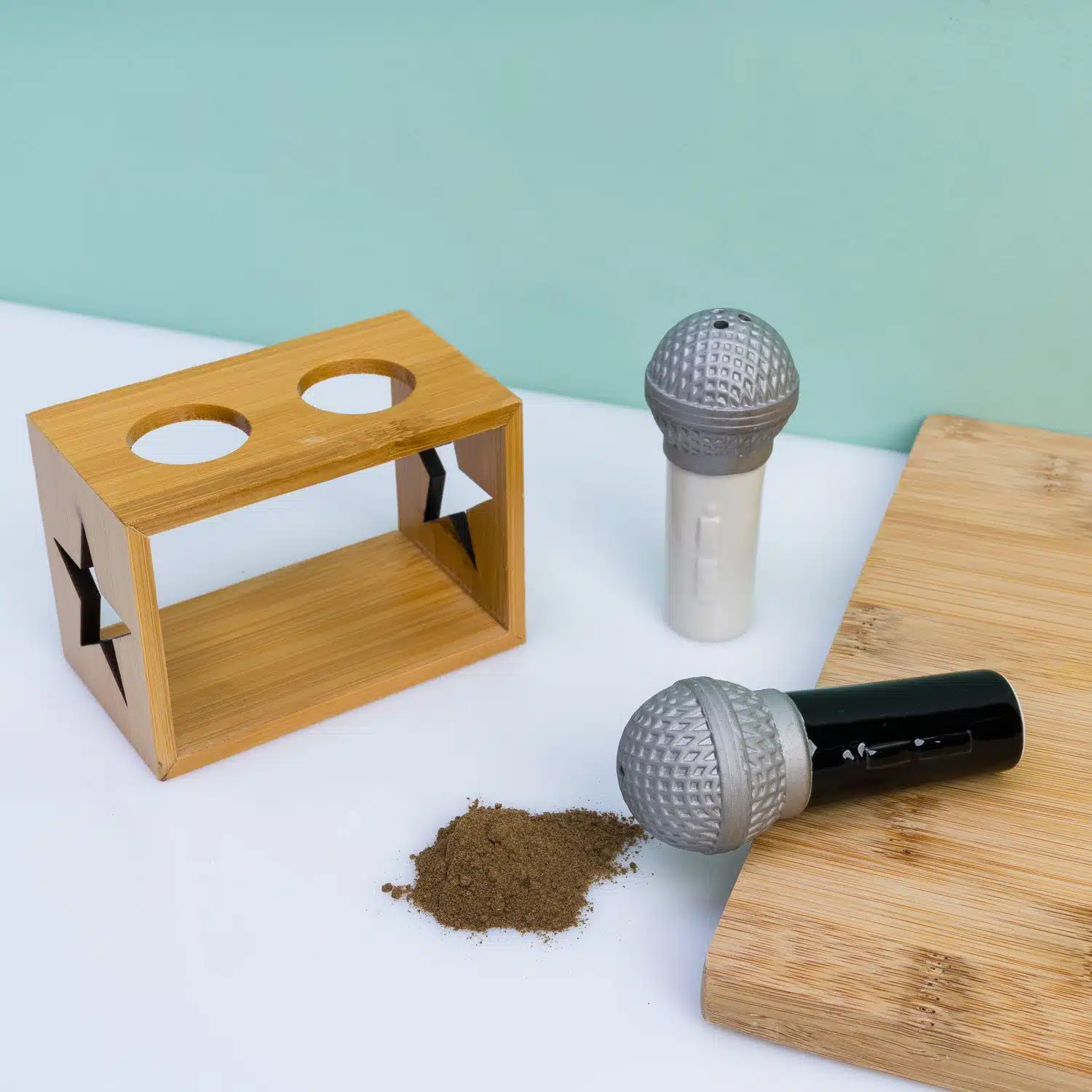 Mikrofon Salz und Pfeffer Set