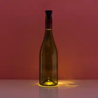 Solarbetriebenes Flaschenlicht