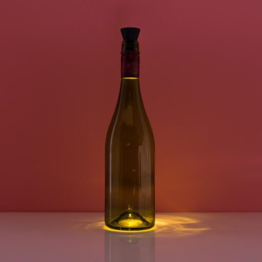 Solarbetriebenes Flaschenlicht