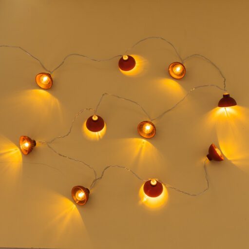 Terrakotta-Lichterkette