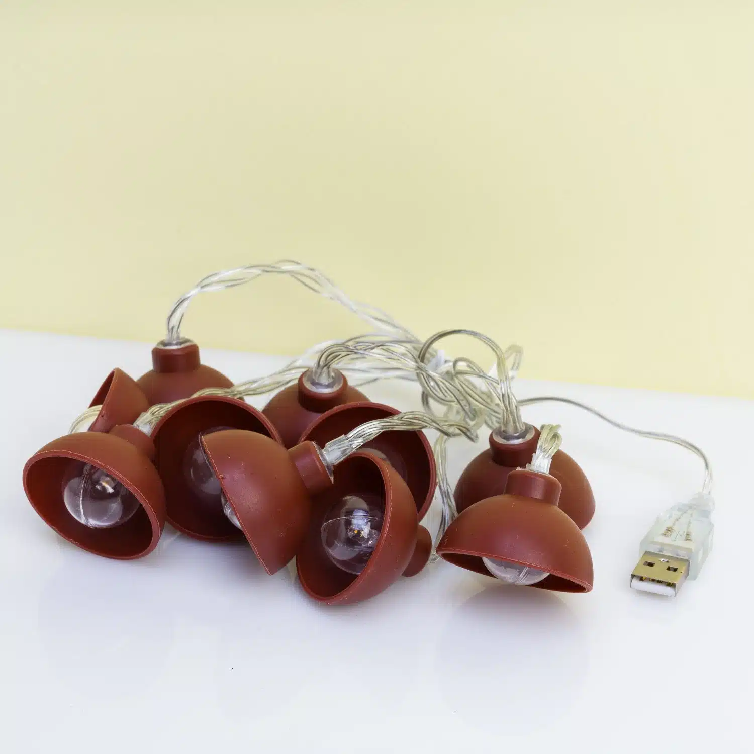 Terrakotta-Lichterkette