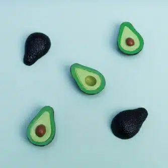 Avocado-Magnete (5er-Set)