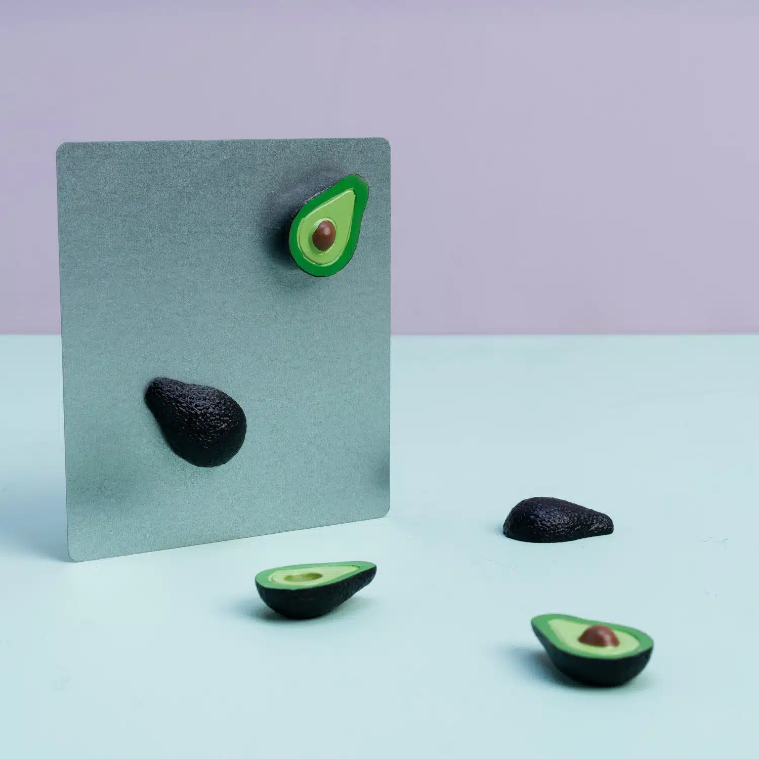 Avocado-Magnete (5er-Set)