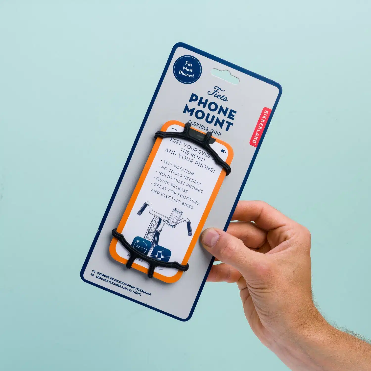 Silikon-Handyhalter fürs Fahrrad