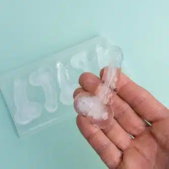 Dick-Eiswürfelform