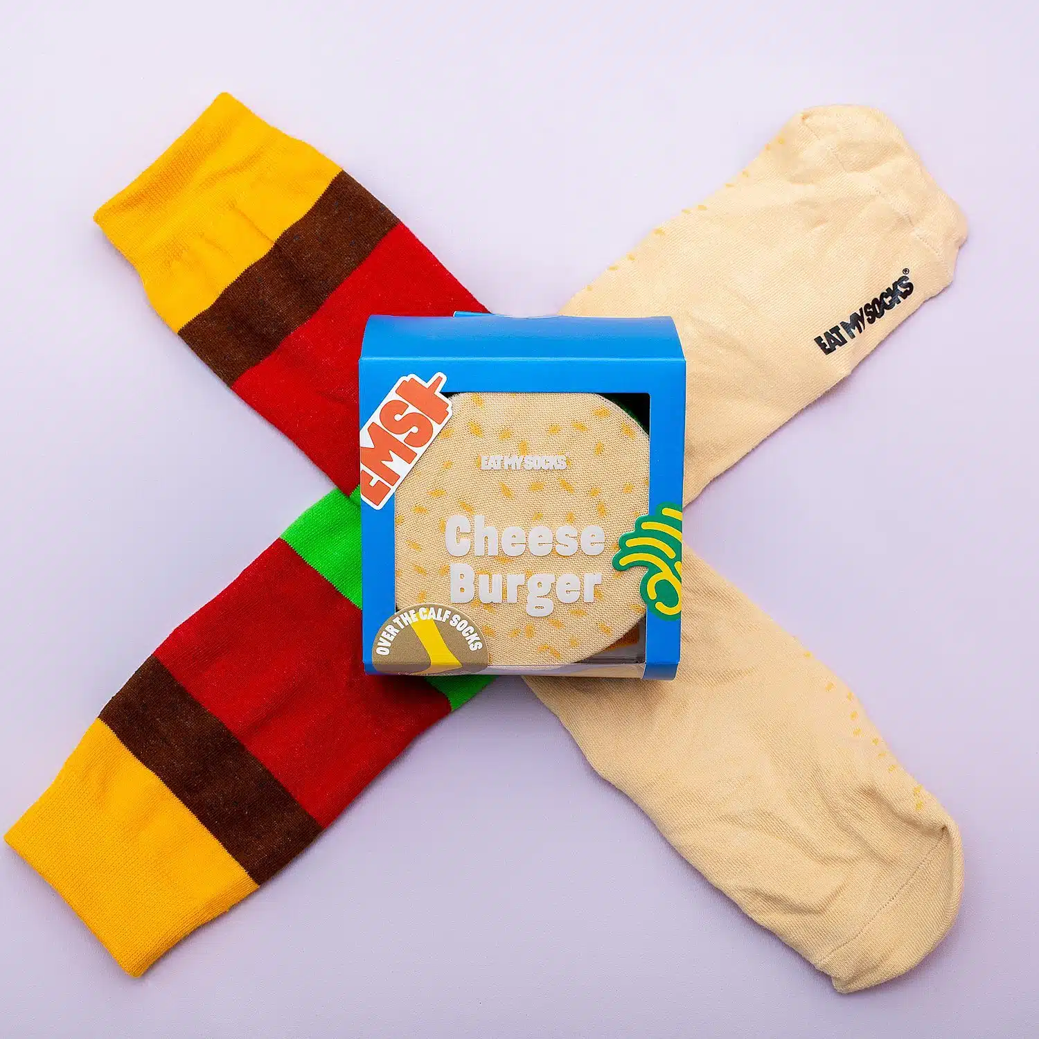 Cheeseburger-Socken