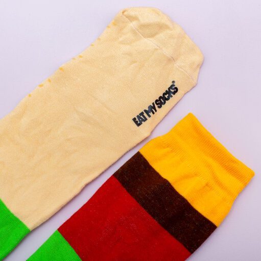 Cheeseburger-Socken