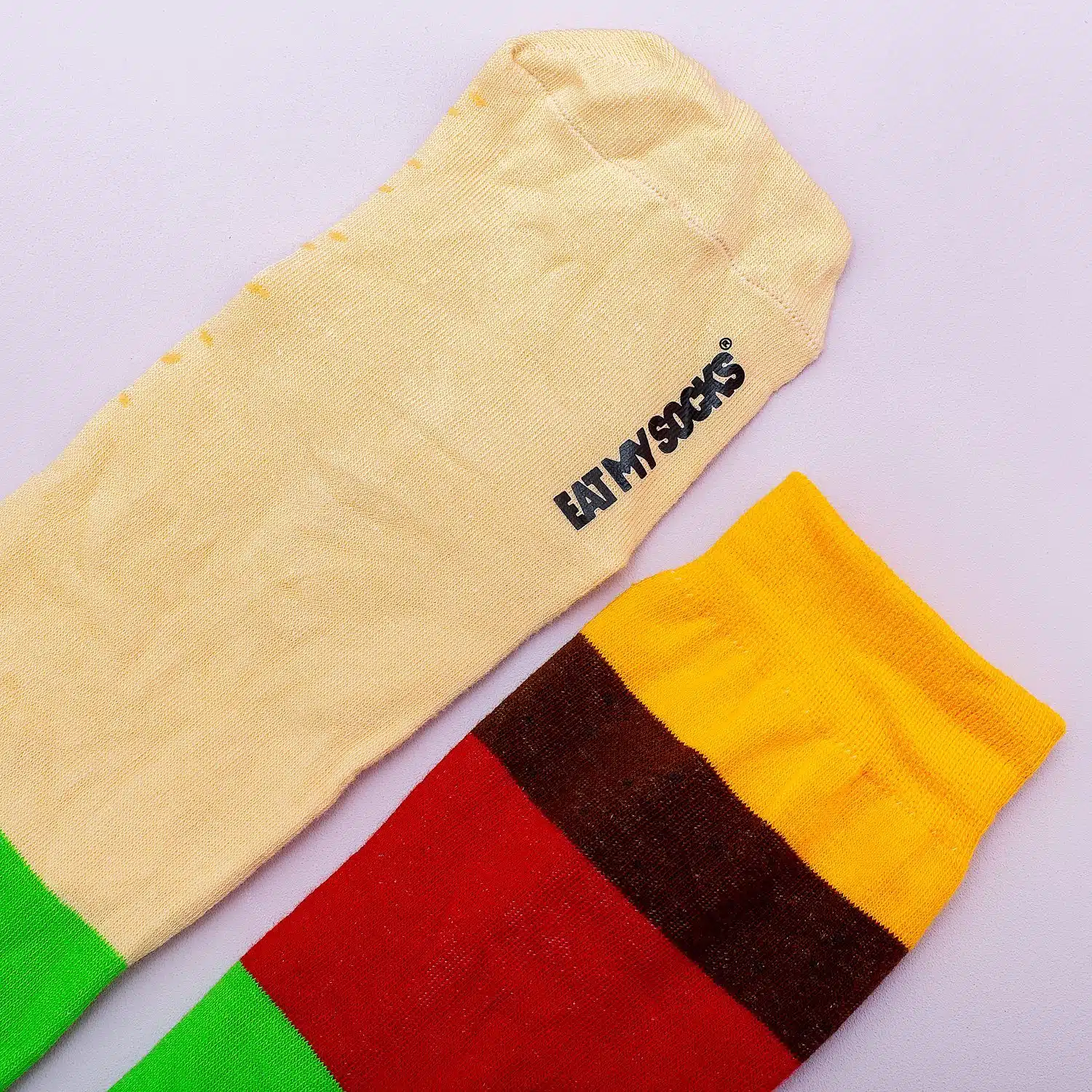 Cheeseburger-Socken
