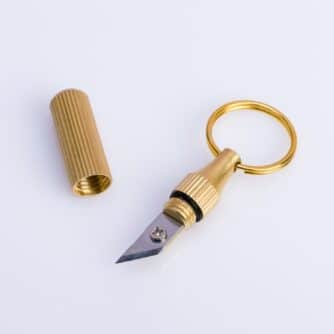 Schlüsselanhänger mit Minimesser