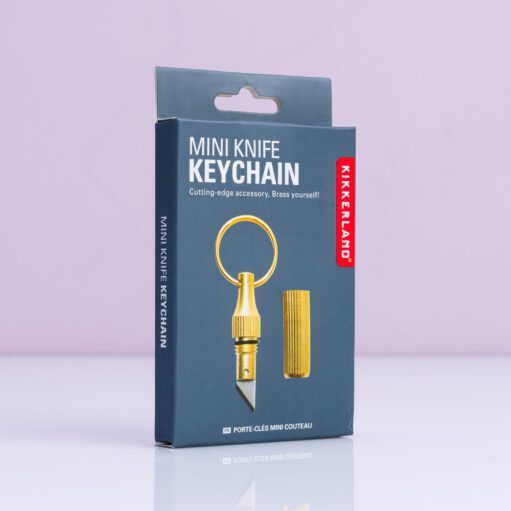 Schlüsselanhänger mit Minimesser