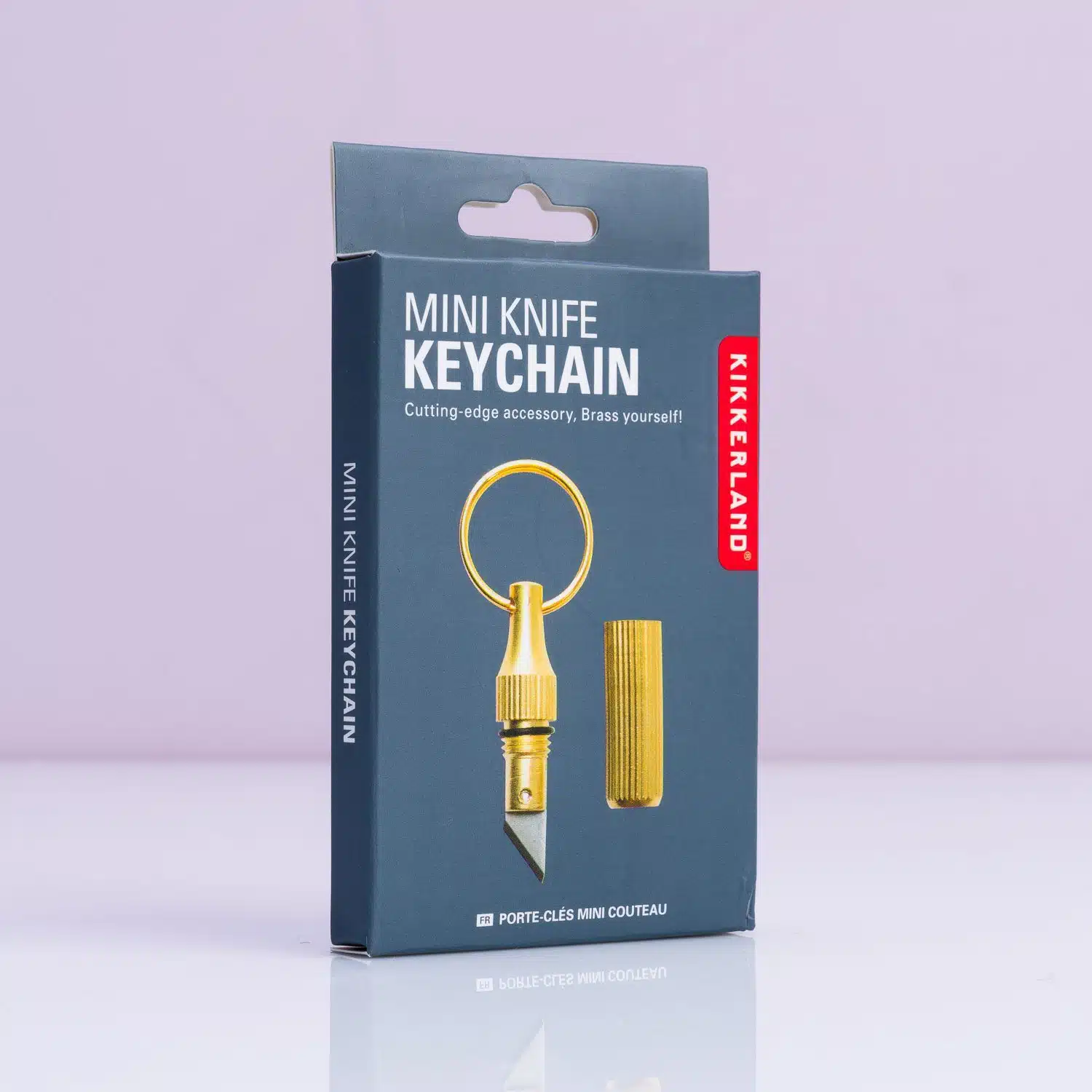 Schlüsselanhänger mit Minimesser