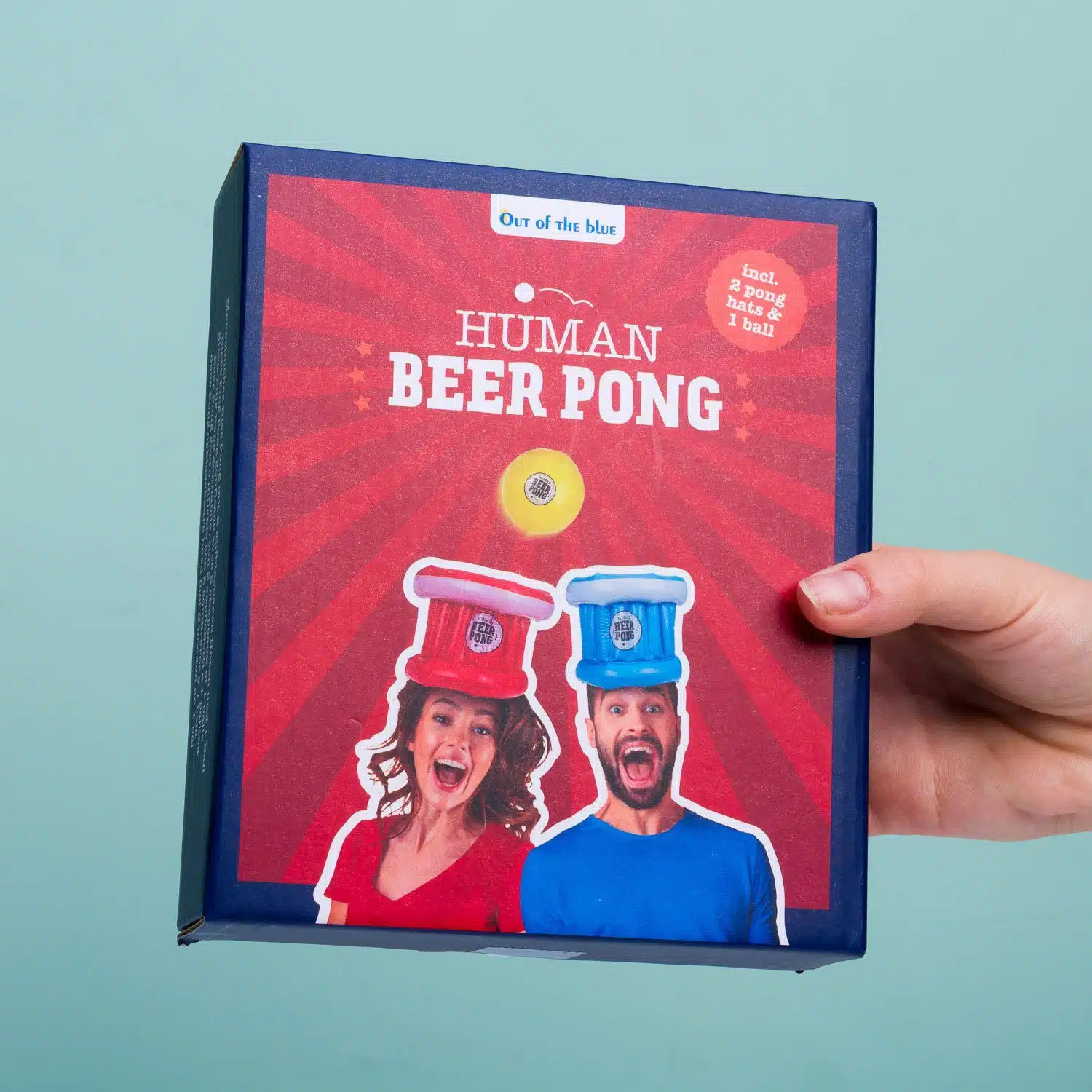 Human Beer-Pong-Trinkspiel