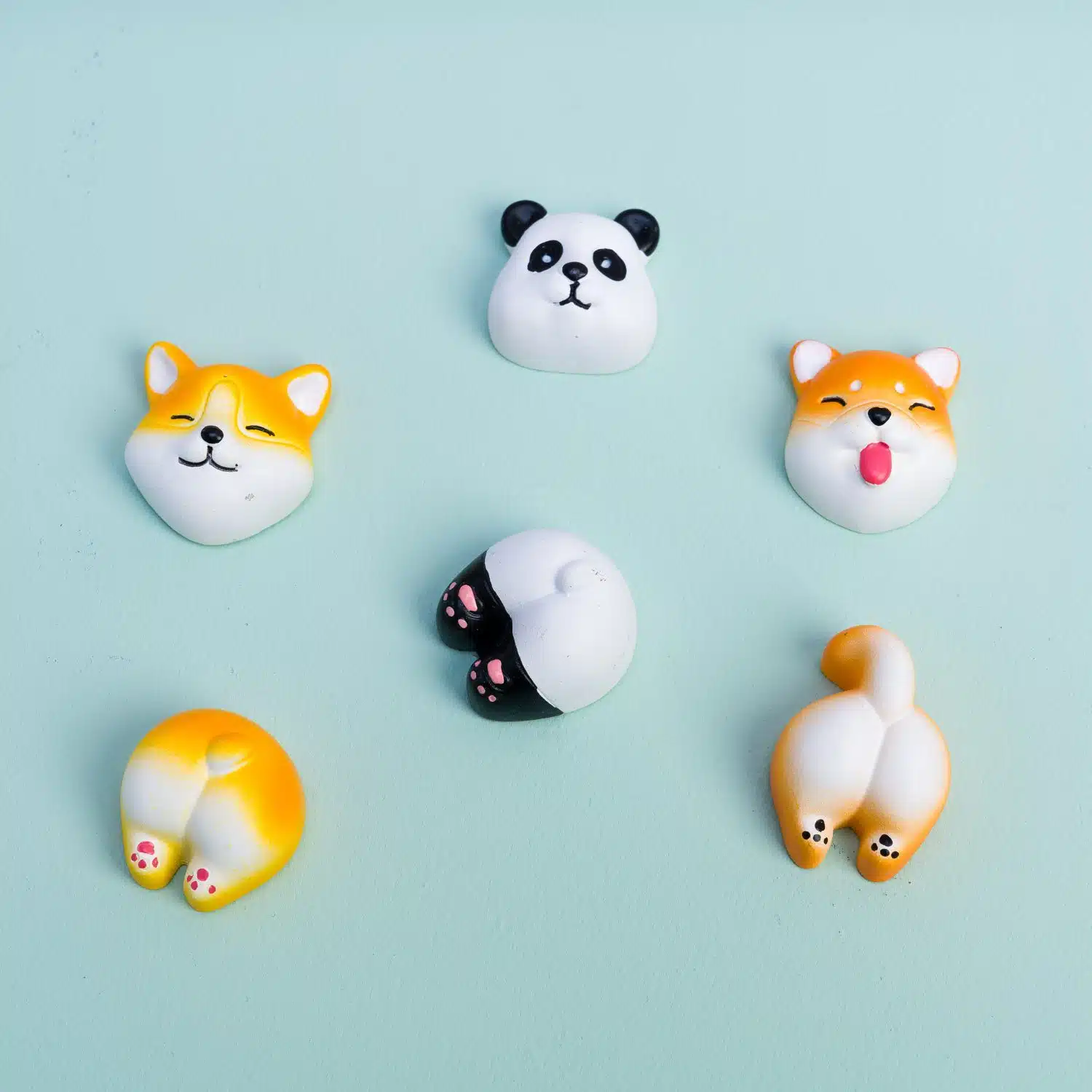 Niedliche Tiermagnete (6er-Set)