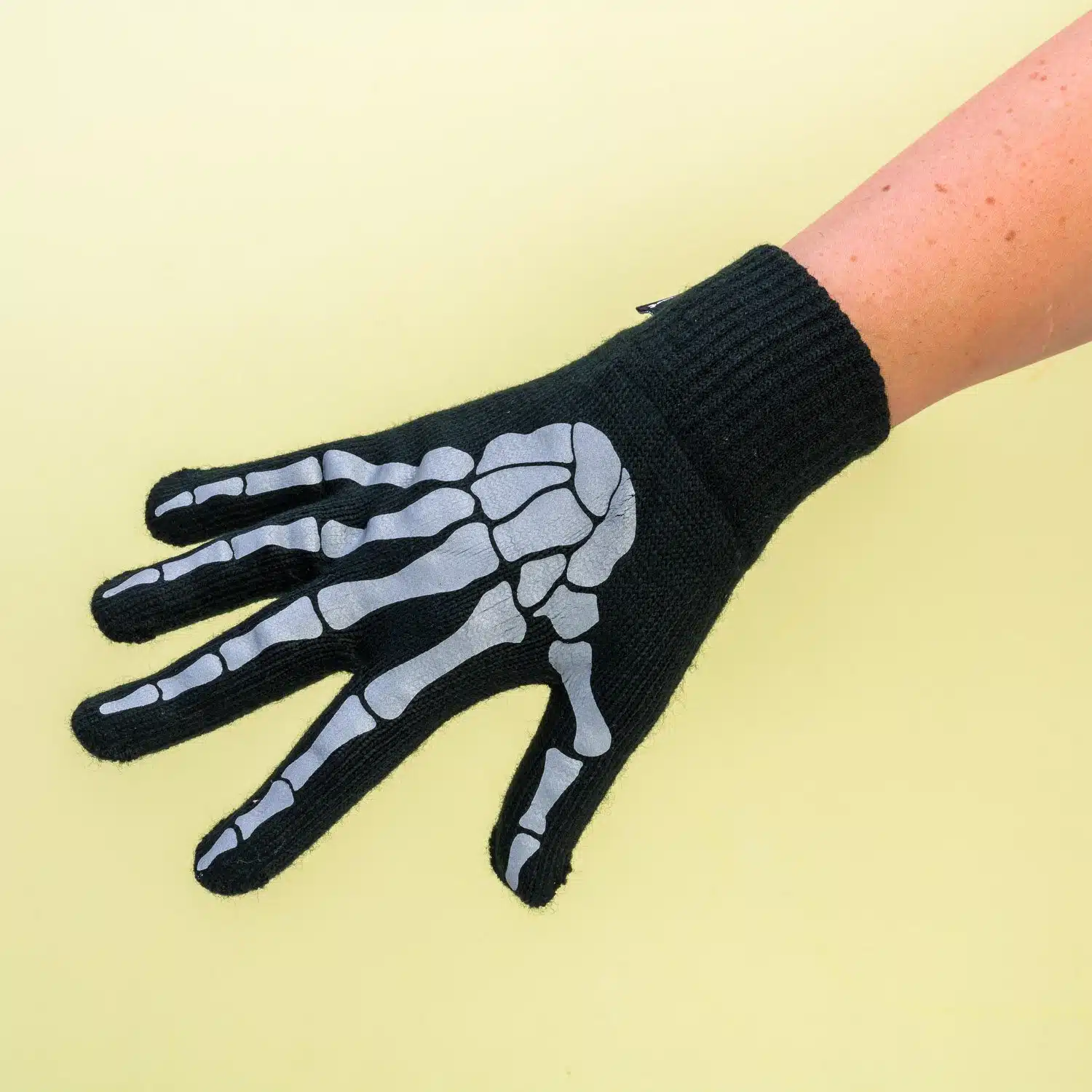 Reflektierende Skeletthandschuhe