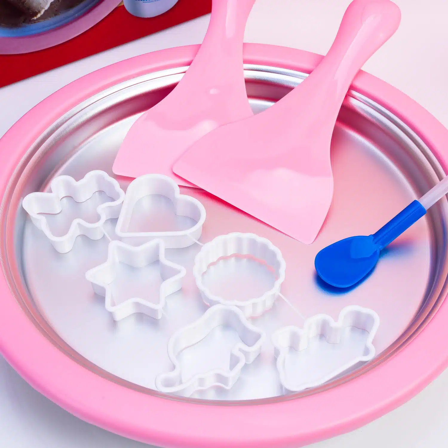 Eismaschine für gerolltes Eis