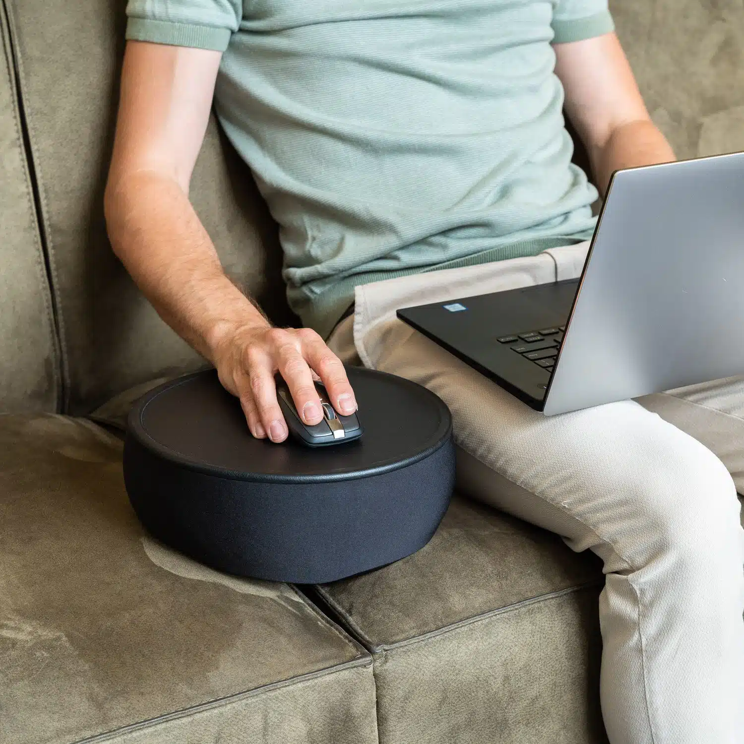 Mauspad für die Couch